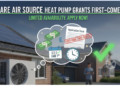 Are Air Source Heat Pump Grants First-Come