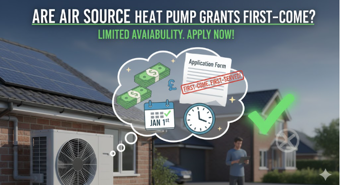 Are Air Source Heat Pump Grants First-Come