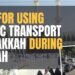 Tips for Using Public Transport in Makkah during Umrah